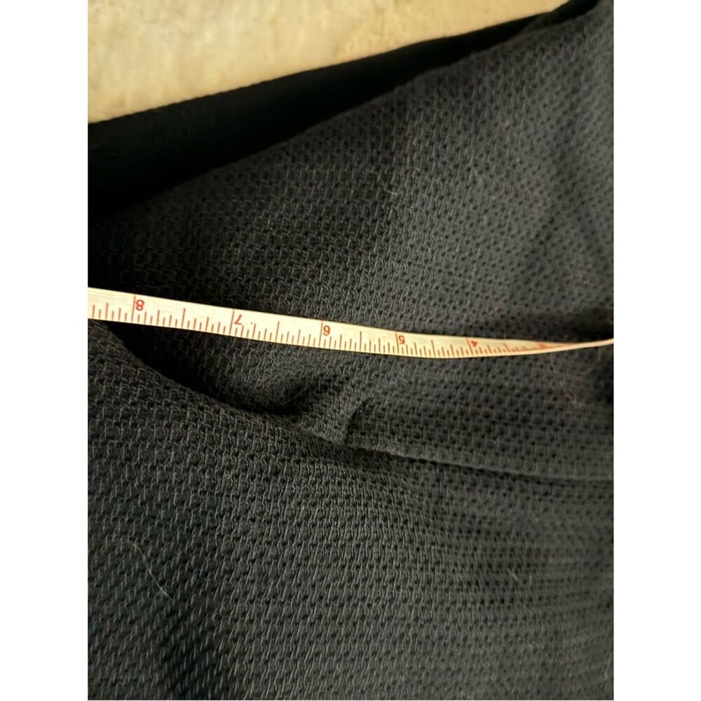 Armani collection Black Textured pants with Branded Tag - Picture 4 of 5
